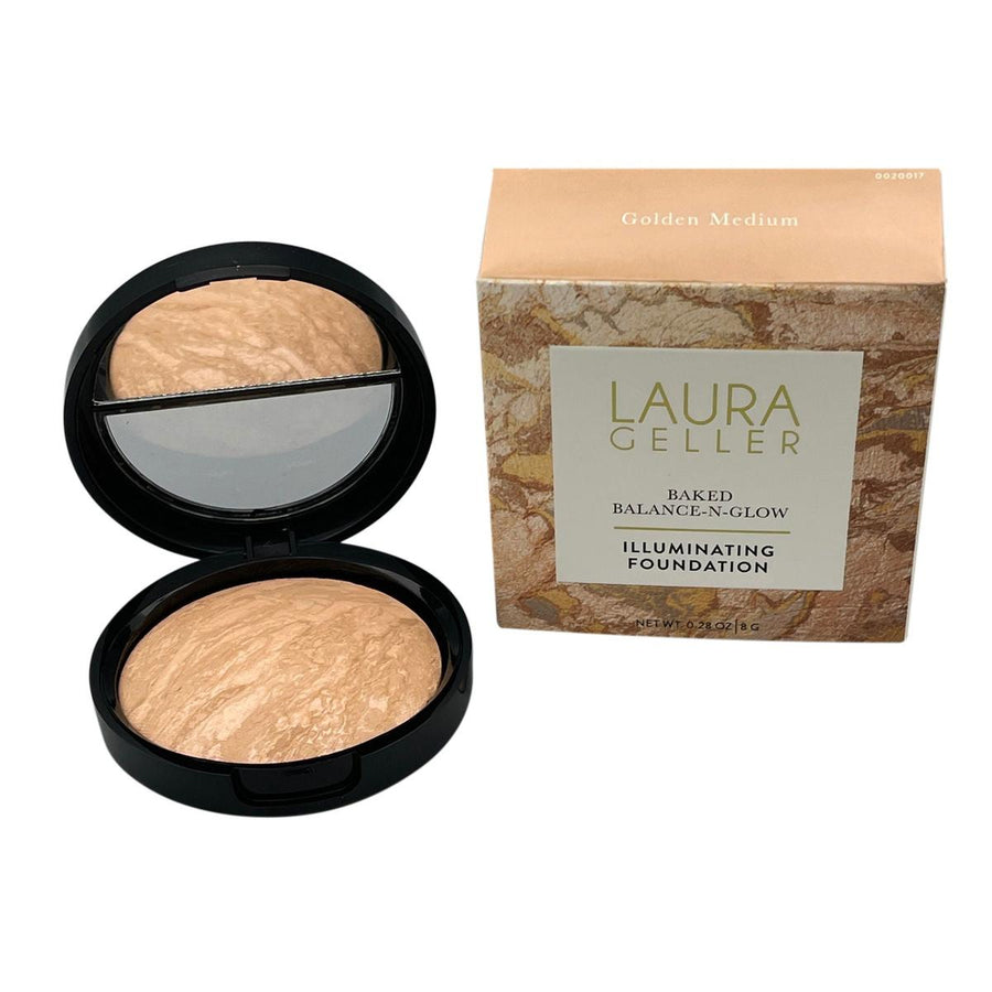 Laura Geller Baked Balance-N-Glow Illuminating Foundation 8g - GOLDEN MEDIUM