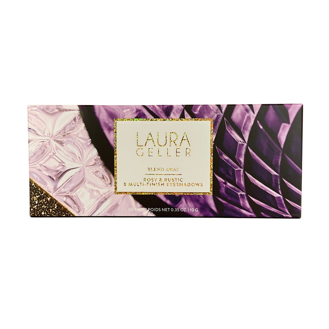Laura Geller Blend Away Rosy & Rustic 8 Multi-Finish Eyeshadows Palette