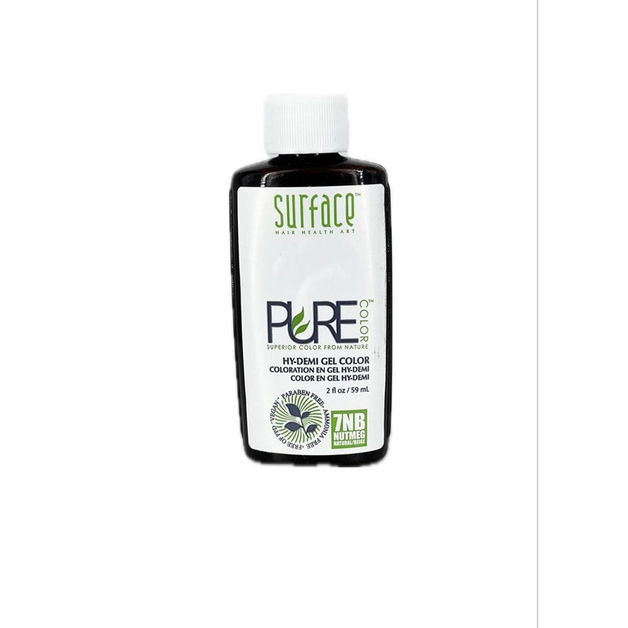 Surface PURE COLOR Hy-Demi Gel Color - 2 fl oz (59 ml) - 7NB NATURAL BEIGE - NUTMEG