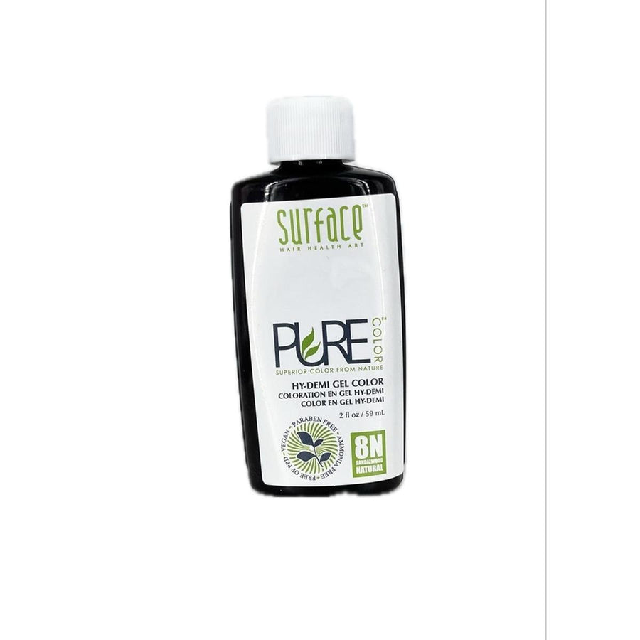 Surface PURE COLOR Hy-Demi Gel Color - 2 fl oz (59 ml) - 8N NATURAL - SANDALWOOD
