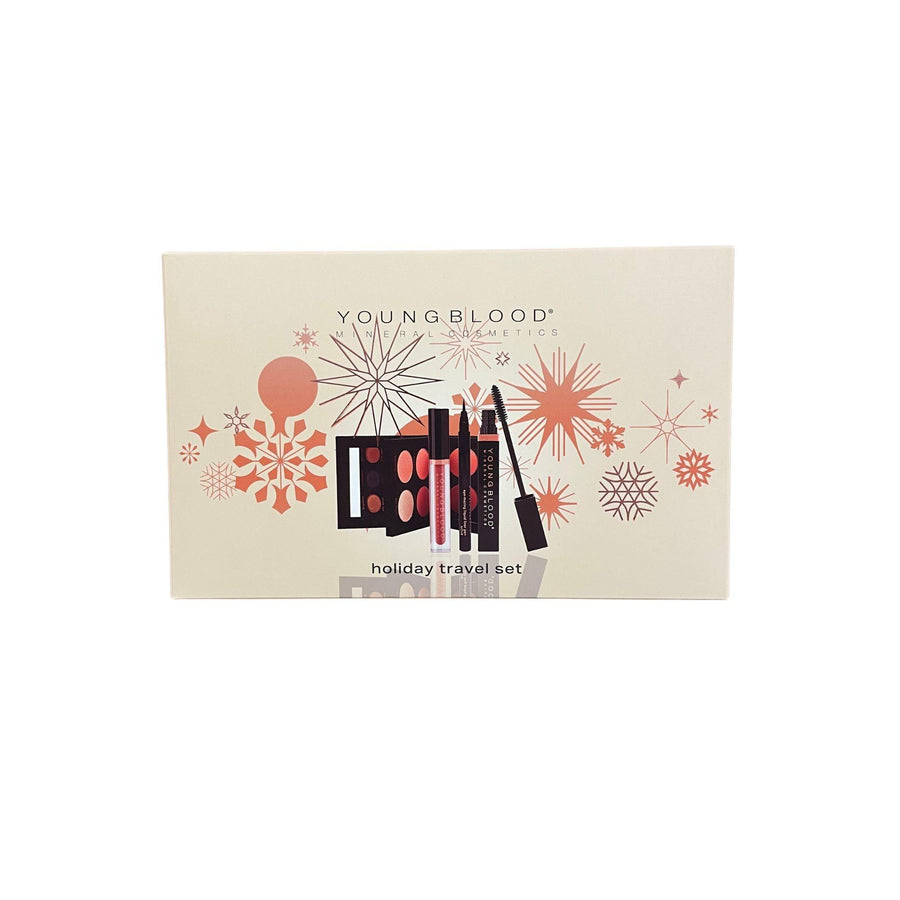 Youngblood Mineral Makeup Holiday Travel Set | Exclusive Limited Edition Kit